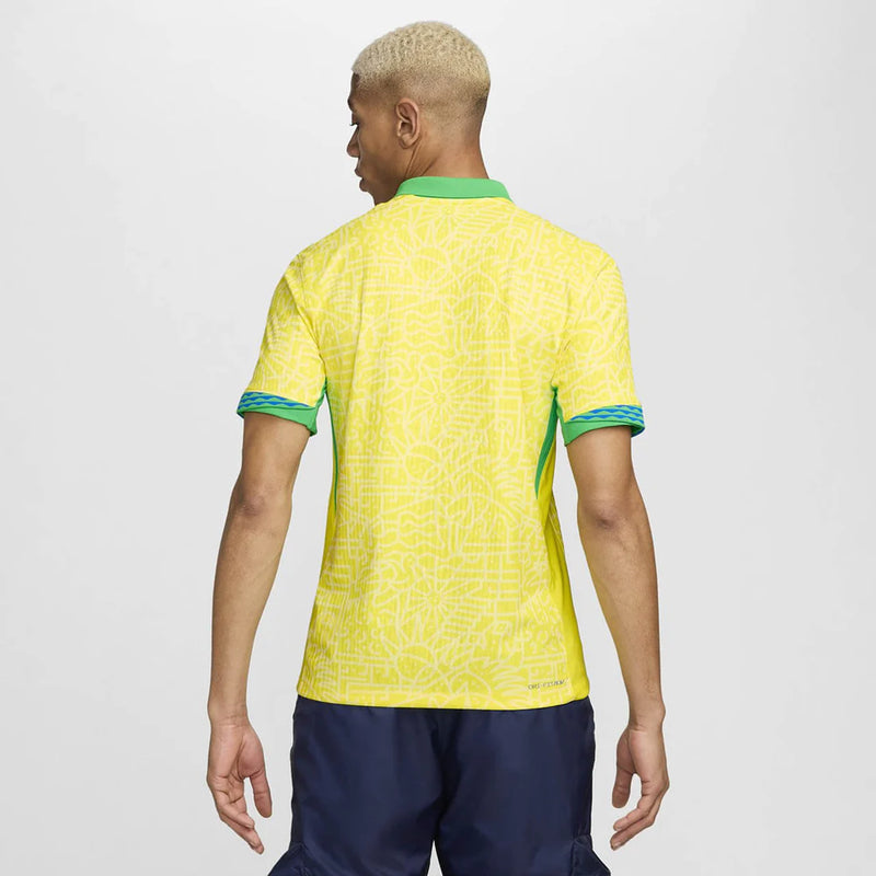 Camisa Brasil Home 24/25 s/n° Torcedor Nike Masculino - Amarela