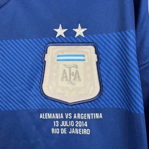 Argentina 2014 Messi World Cup Long Sleeve Away