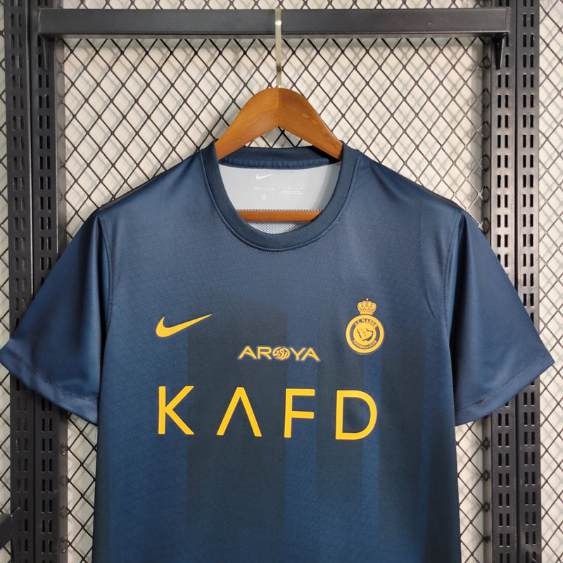 Cristiano - Camisa de time - time - Ronaldo - CR7 - RealMadrid - Azul - Al Nassr - Futebol - 