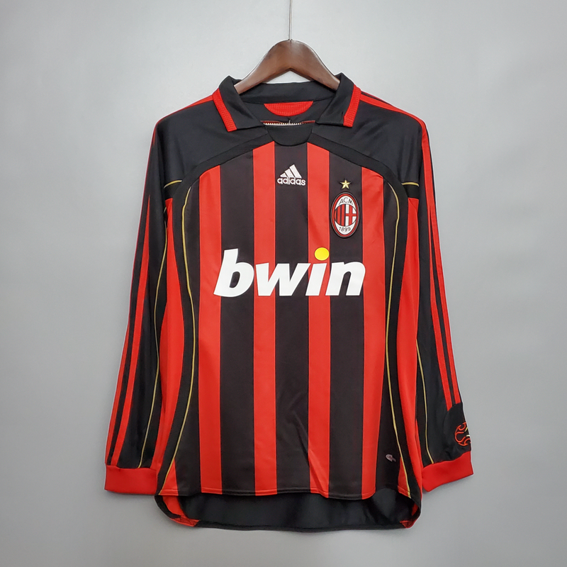 AC Milan 2006-07 Kaká Casa - Manga larga