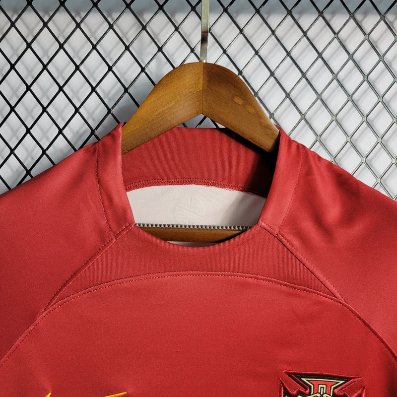 CAMISA DA SELEÇÃO DE PORTUGAL 22/23 VERMELHO