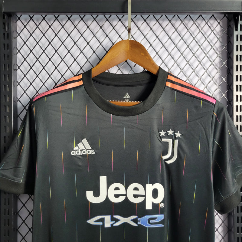 CAMISA DA JUVENTUS 21/22 BLACK