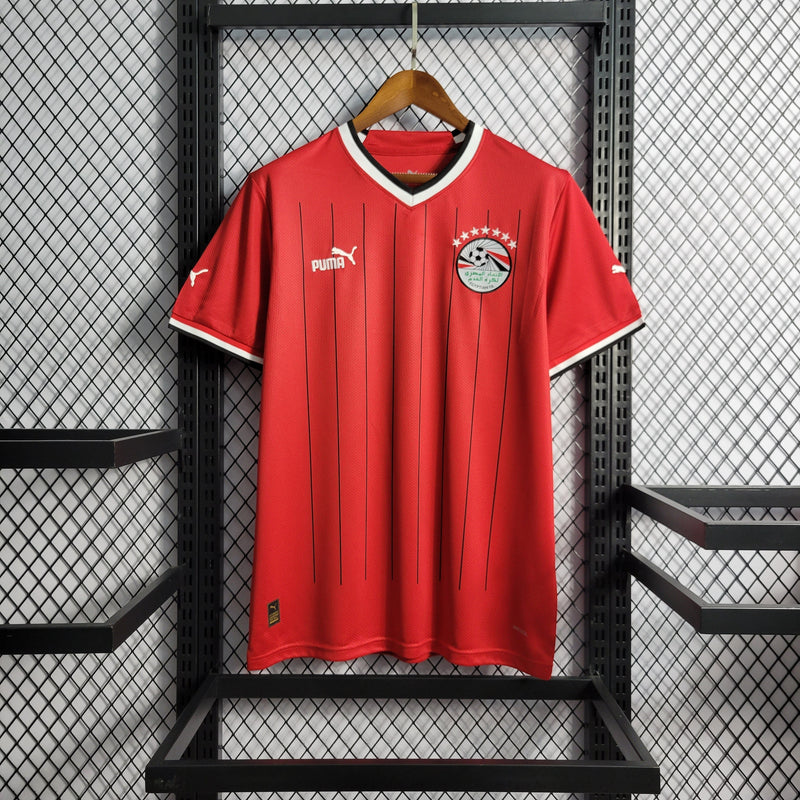 CAMISA DA SELEÇÃO DO EGITO 22/23 VERMELHO