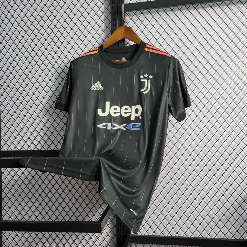 CAMISA DA JUVENTUS 21/22 BLACK