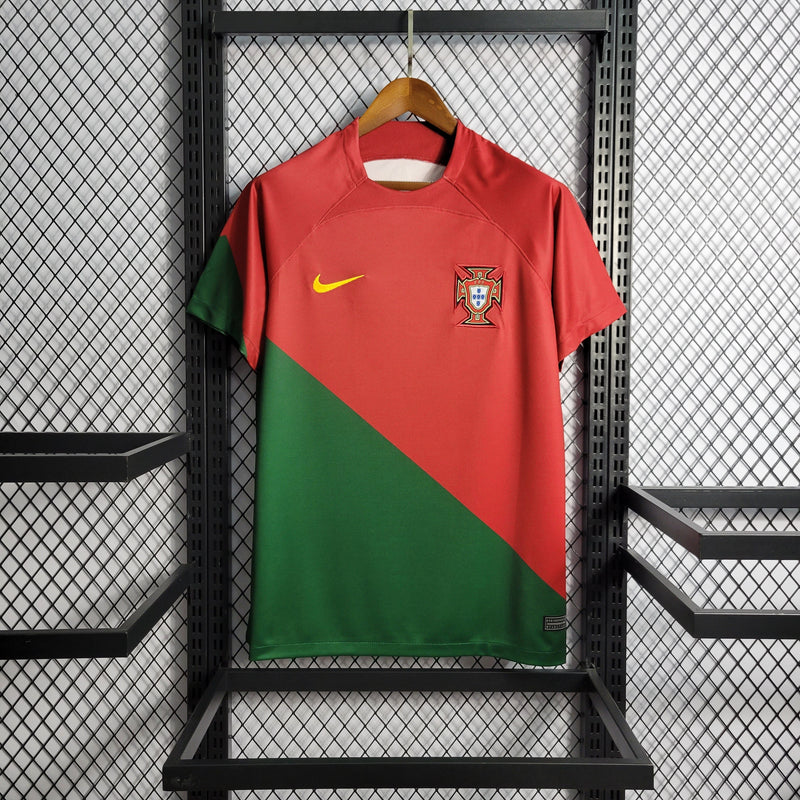 CAMISA DA SELEÇÃO DE PORTUGAL 22/23 VERMELHO